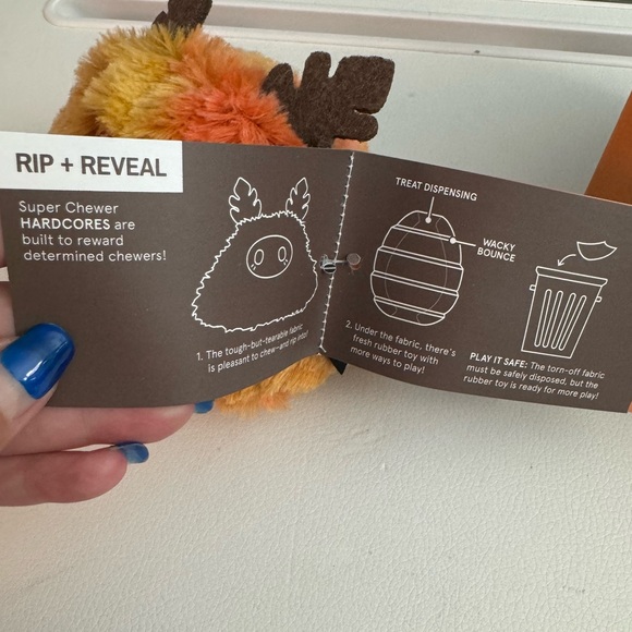 Bark Secret Monster 👹 “Lerf” dog toy - Picture 9 of 10